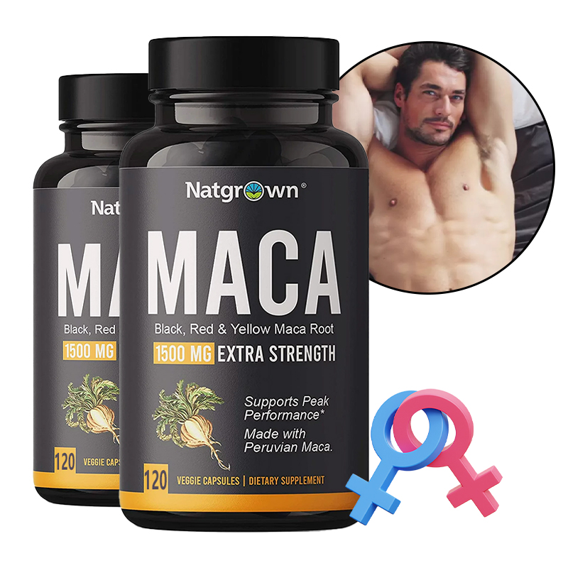Ginger Tea - Capsules de racine de maca (noir