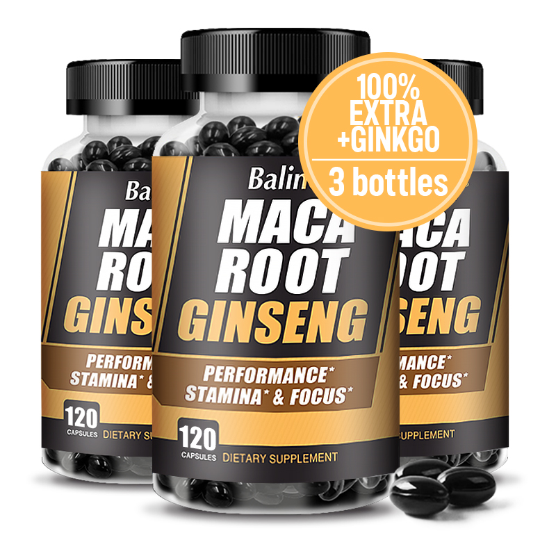 Ginger Tea - Capsules de racine de maca (contient
