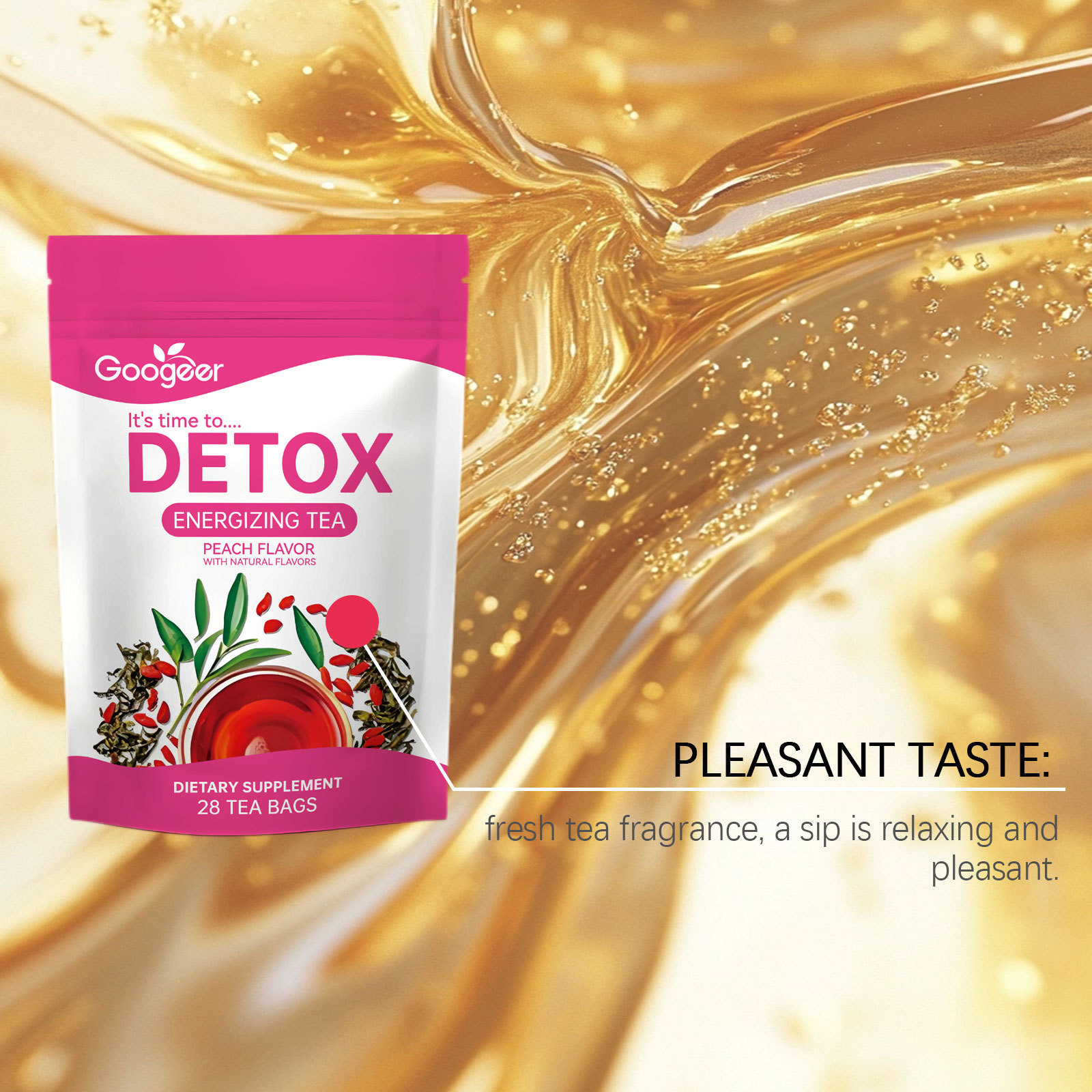 Thé détox nettoyant - Thé éner - Herbal Tincture avis et prix