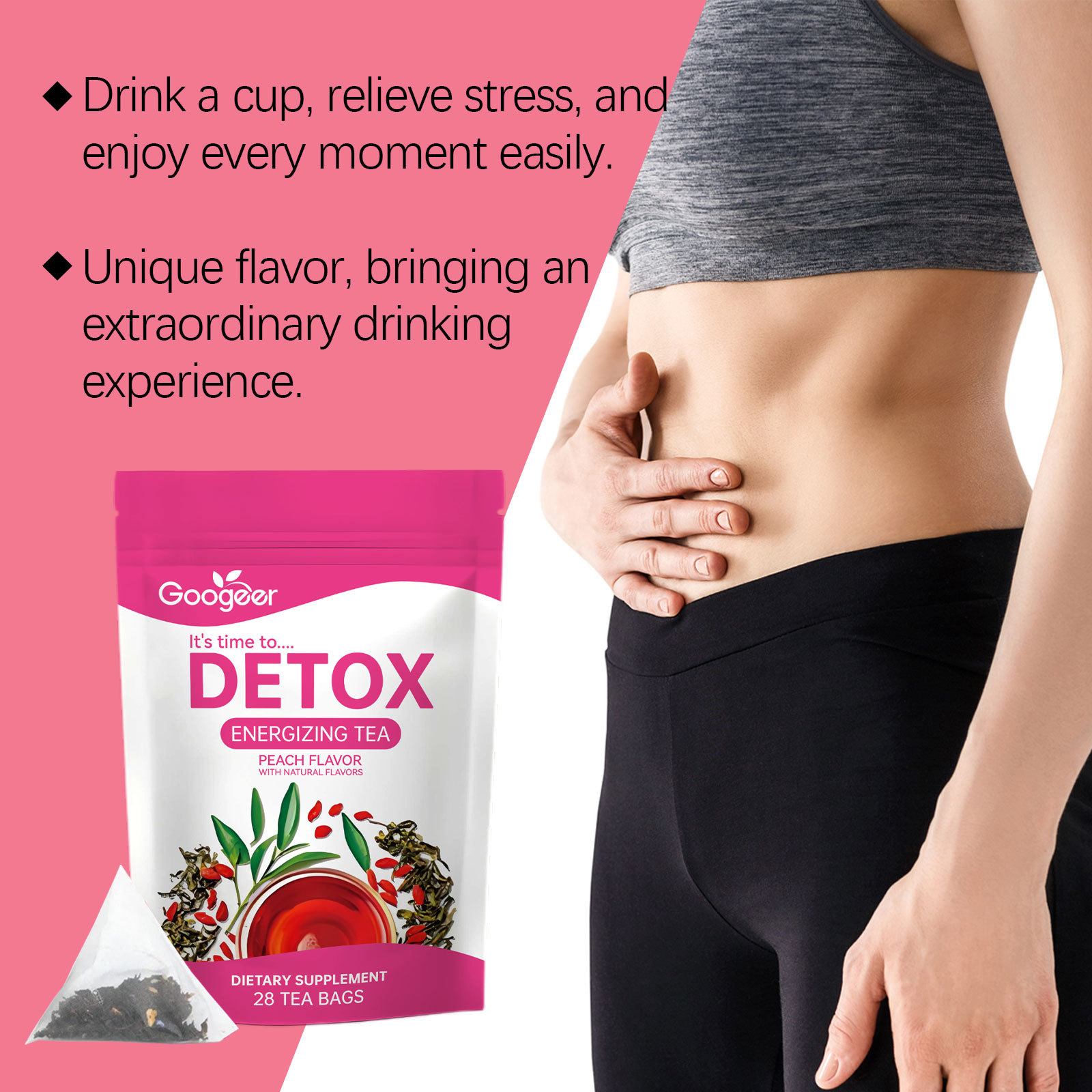 Thé détox nettoyant - Thé éner - Herbal Tincture avis et prix