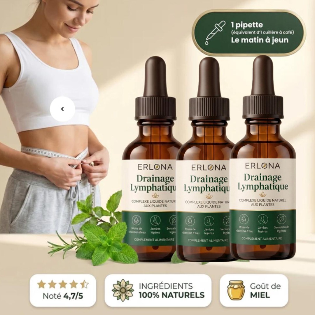 Sérum Gouttes Drainantes Lymph - Herbal Tincture avis et prix