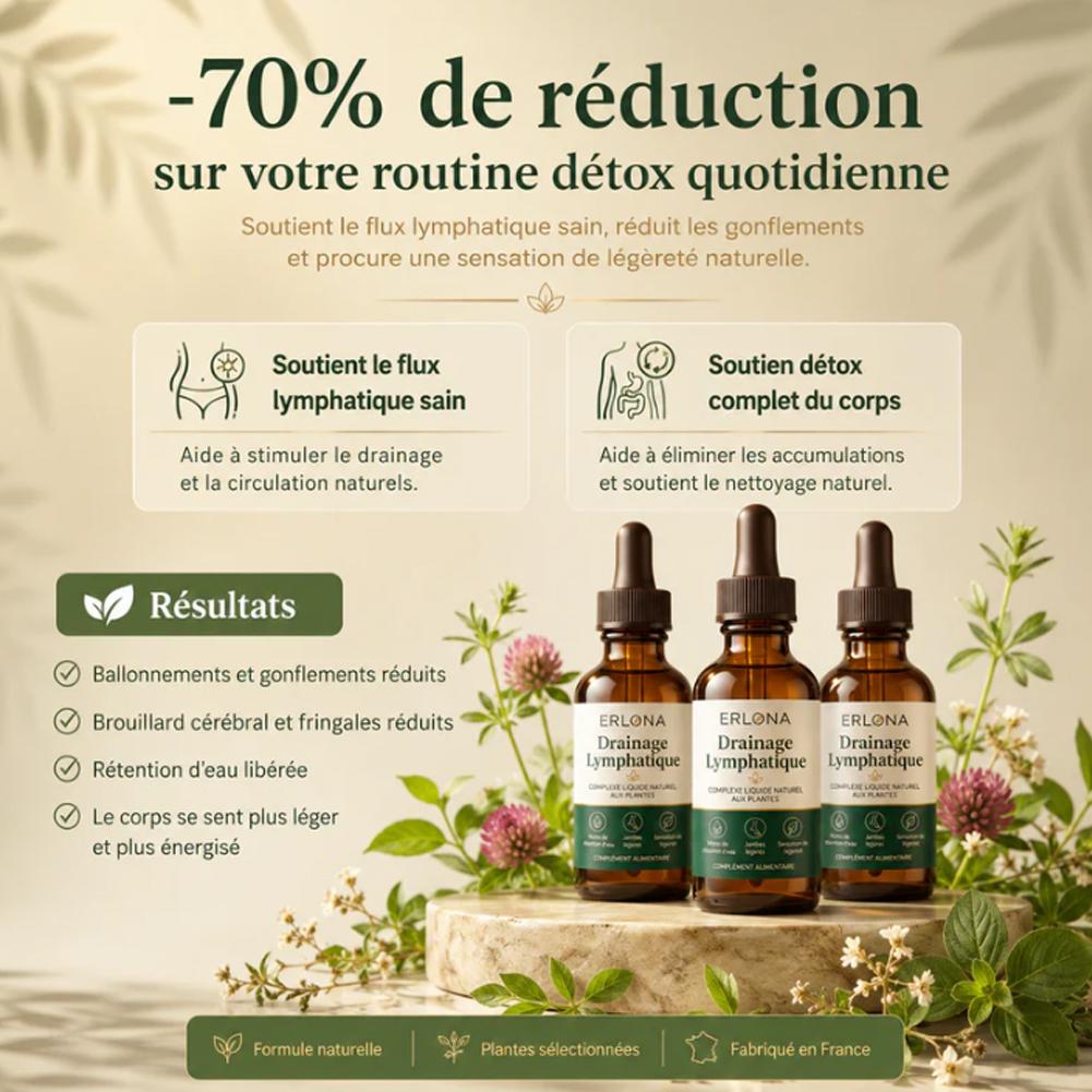 Sérum Gouttes Drainantes Lymph - Herbal Tincture avis et prix
