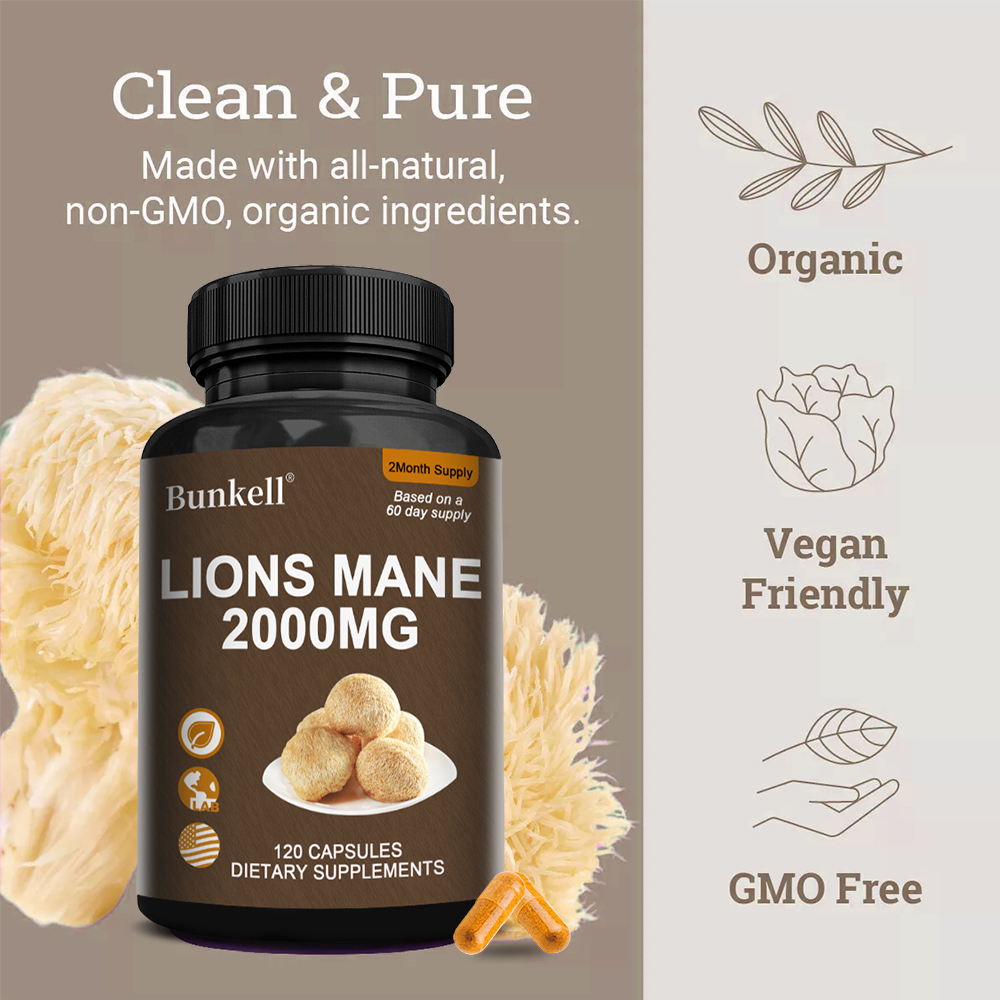 Capsules de champignons Lion's - Ginger Tea avis et prix