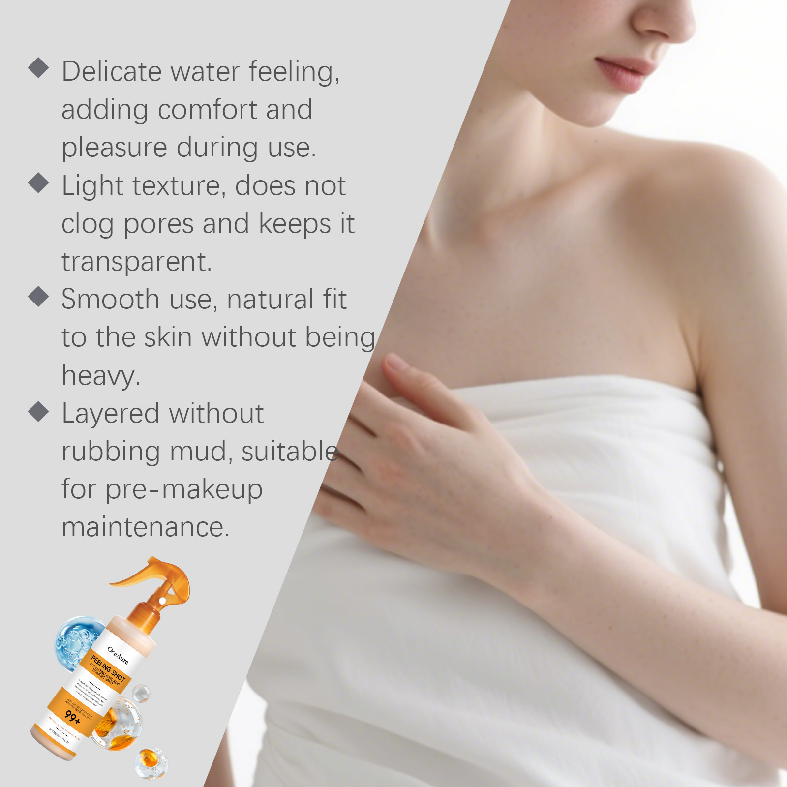 OCEAURA Spray exfoliant au cur - Turmeric avis et prix