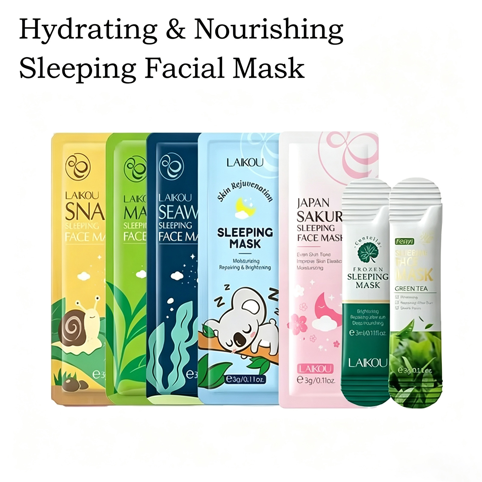 LAIKOU Ensemble de 7 masques f - Chamomile Tea avis et prix